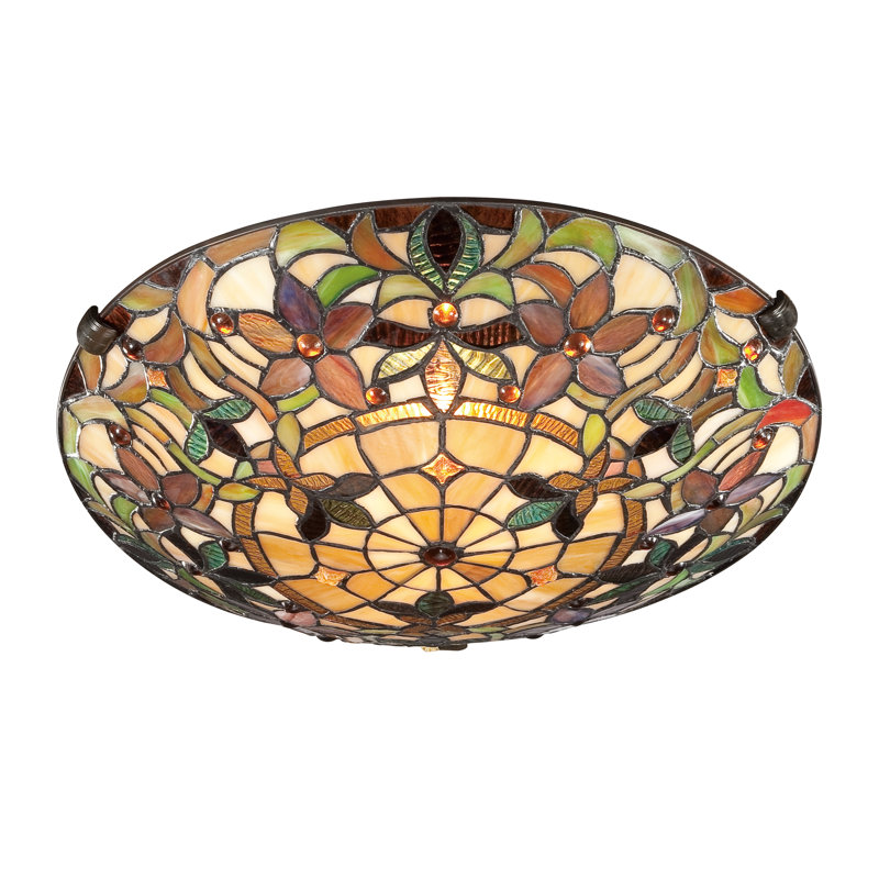 Jan Glass Flush Mount