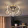 Ivy Bronx 1-Light 47cm LED Integrated Semi-Flush Mount