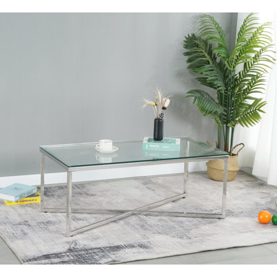 Elyon Cross Legs Coffee Table