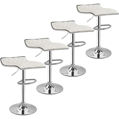Bar Stools Set Of 4 Adjustable Bar Stools Bar Height Stools For Kitchen Counter