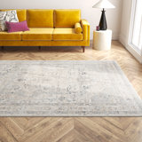 Camilla Oriental Ivory/Gray Area Rug