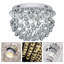 Lustre encastré en cristal 9 lumières K9