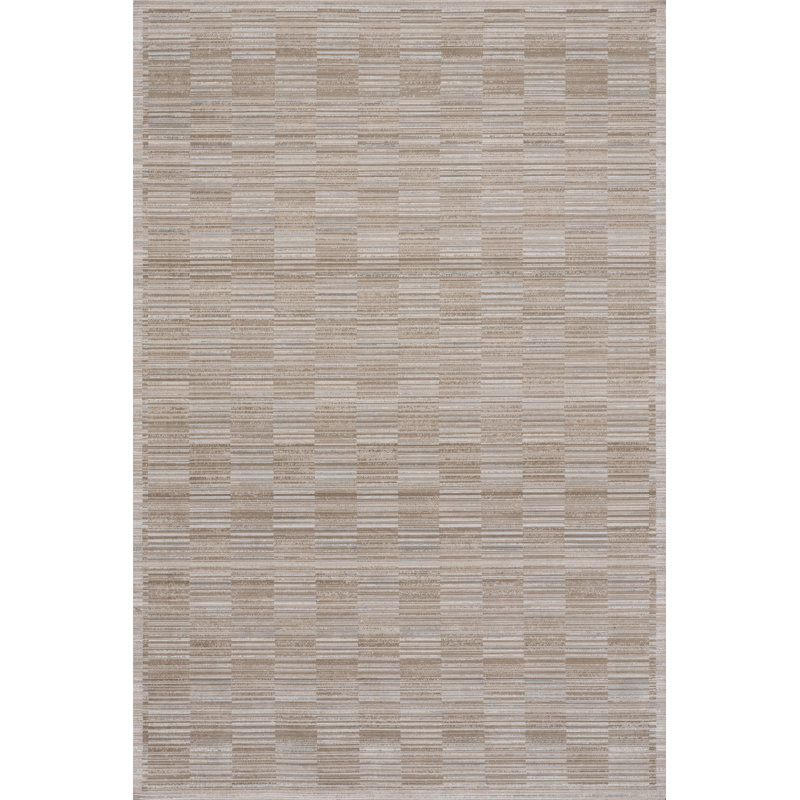 Nuloom Novirae Modern Woven Striped Washable Rug, Runner 2'8" x 8'