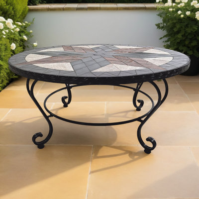 MONTILLA Garden Stone Mosaic Coffee Table