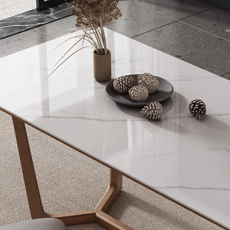 Petit ensemble de table simple moderne, H 29,52 po x L 70,86 po x l 35,43 po