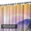 Rideau de douche Morning Fog Red Sunrise Rainbow Mountains avec 12 crochets-339440721