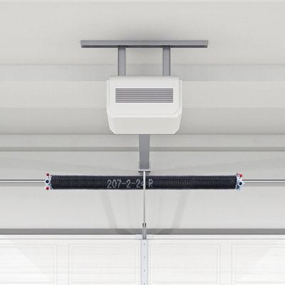 Garage Door Torsion Springs Pair of 0.207 x 2 x 24 inch with Winding Bars