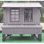 Poulailler robuste de style Amish Ranch gris / noir 4 pi x 6 pi
