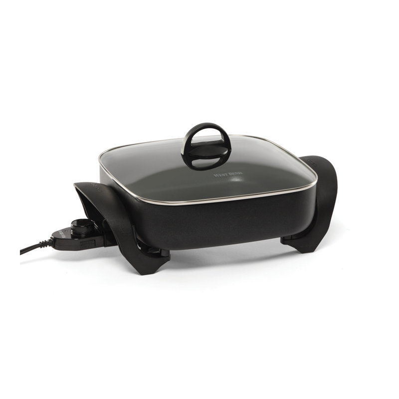 West Bend Deep Skillet with Lid