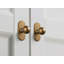 Traditional Mushroom Drawer Knob with Backplate-130732115