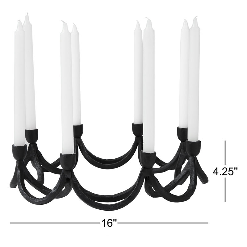 Sonora 4.25'' H Metal Tabletop Candelabra