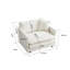 Blanc moderne pour le salon - bois massif, revêtement en chenille 3: construction, expérience d'assise relaxante