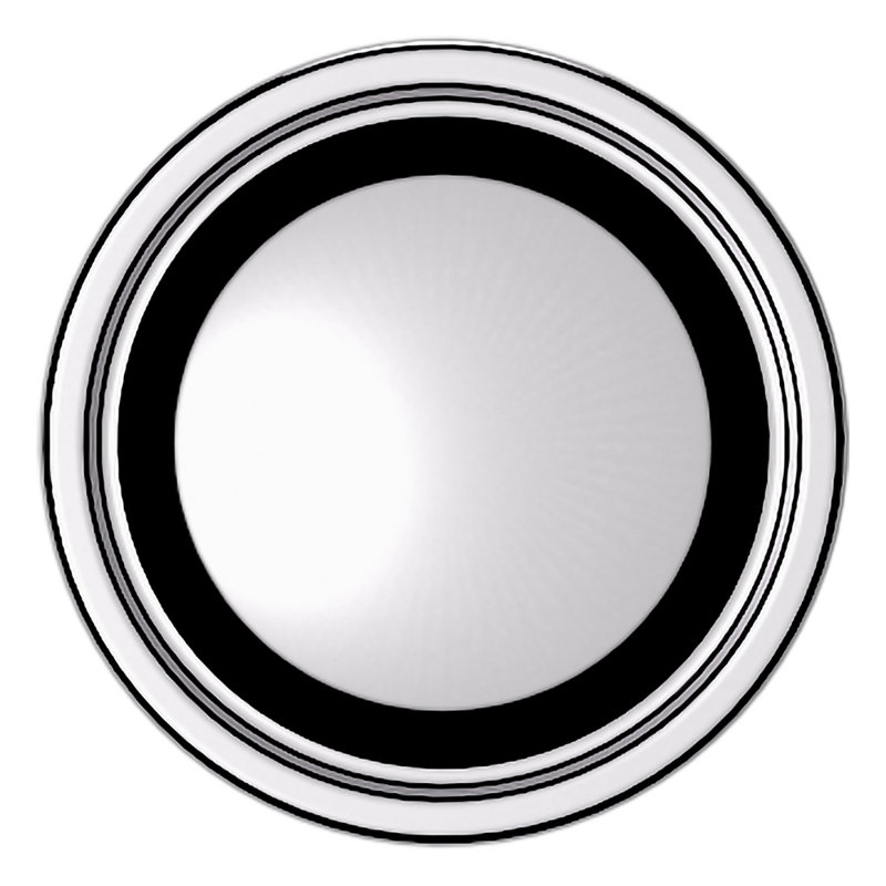 4402 Tulip Knob, 1.25", Polished Chrome