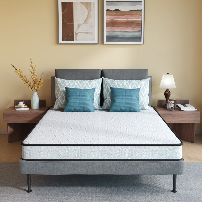 Scheinman FDW Firm Memory Foam Mattress, Full, Standard Profile (6”)