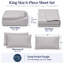 Microfiber Sheet Set-137915273-137915275