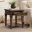 Table de bout avec tiroir de rangement Traditional Design
