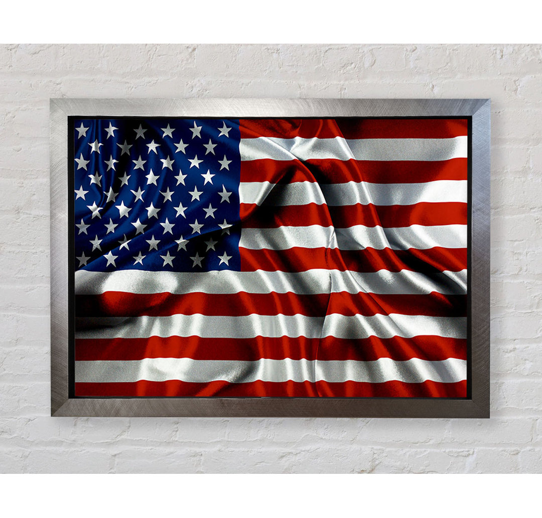 Amerikanische Usa Flagge - Druck