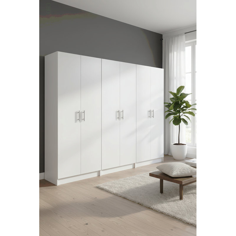 Armoire de rangement polyvalente (ensemble de 3 pièces)