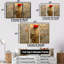 Messines - ensemble d'art mural rose-108457116-108457115