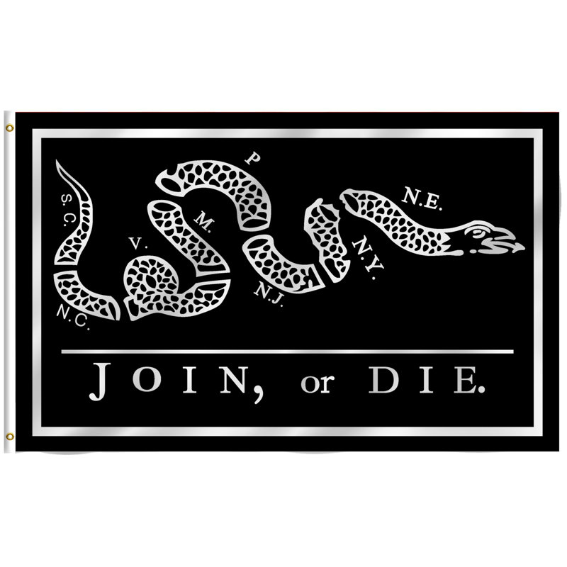 Drapeau de maison 36 "x 60", Noir / Blanc