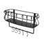 Metal Rectangle Wall Mounted Pot Rack