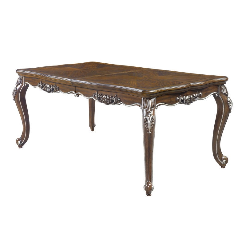 Table de salle à manger, finition chêne antique
