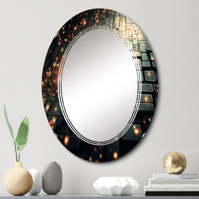 Barnvale - Miroir mural moderne ovale