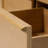 Peony wood pattern entrance cabinet