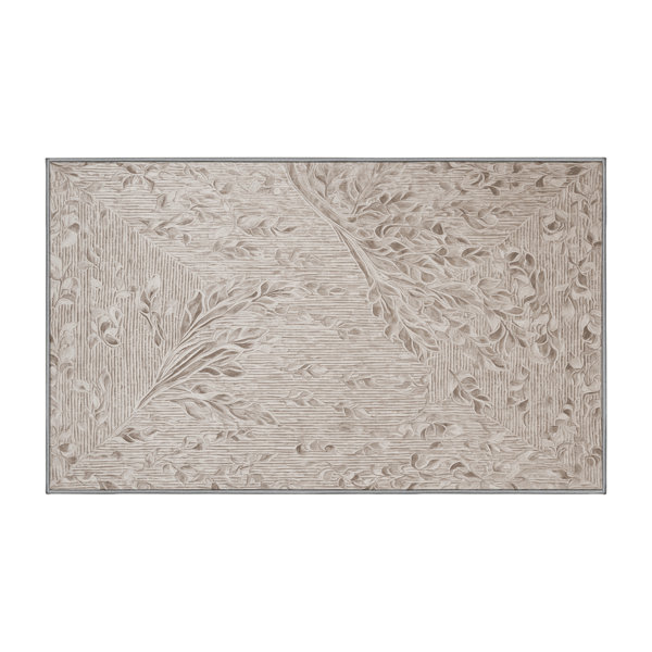 Ginza Six Silky Soft Plush Gray Area Rug | Wayfair