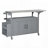Foldable Outdoor Kitchen Island with Lockable Wheels, Storage, and Towel Rack for Patio Cooking and Serving-1774893592