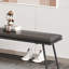 Banc de rangement pour chaussures 39,4 po-109796067