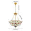 Plafonnier 5 lumières style Tiffany