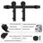 standard single sliding barn door hardware kit