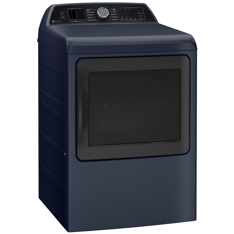 GE Profile ENERGY STAR® 7.3 cu. ft. Capacity Smart Gas Dryer with Steam and Washer Link, Natural Gas
