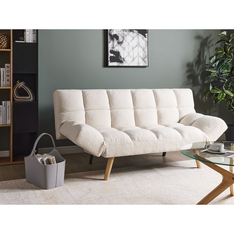 Sofa Bed INGARO Boucle, White