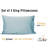 100% Cotton Sateen Pillowcase Envelope Pillowcases Set-122623510-122623507