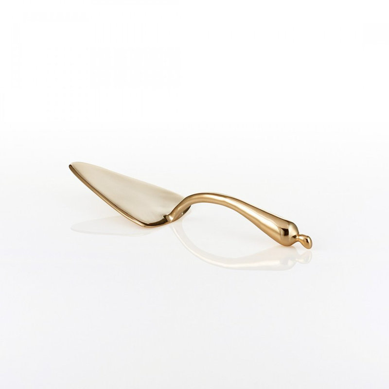 Pod Cake Salad 2 Piece Serving Set, Gold
