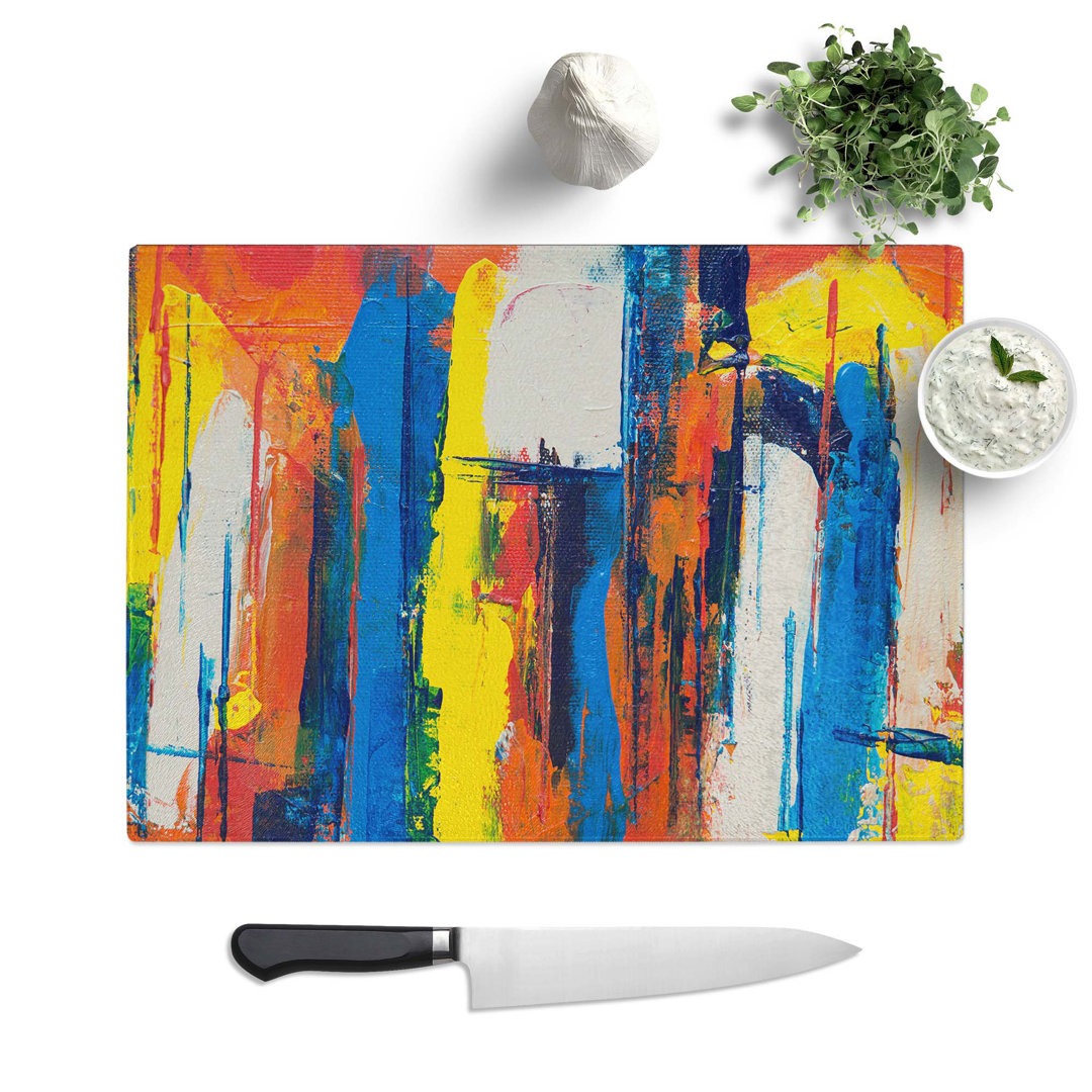 Tempered Glass Art Painting Vol.127 Chopping Board