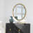 Bedonia 32" Round Metal Wall Mirror-463388163