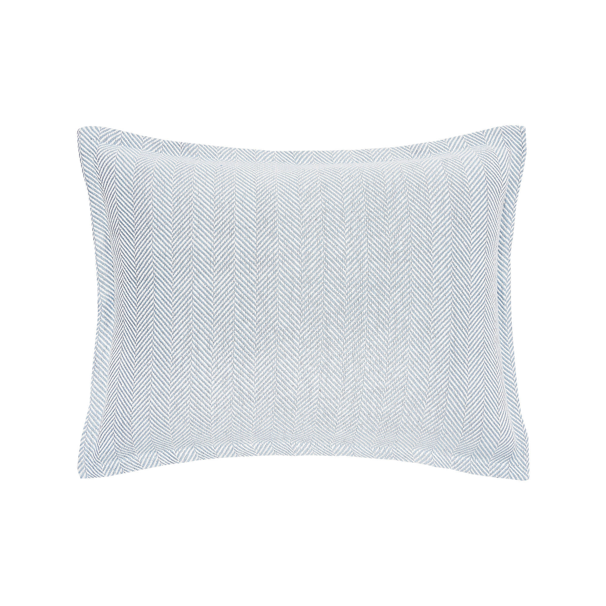 Orson 100% Cotton Sham, Fog, Standard