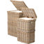 Hand Woven Wicker Laundry Hamper