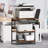 32.5'' H x 23.2'' W Printer Stand with Wheels-106894393