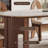 Sintered stone ash dining table set-110440810