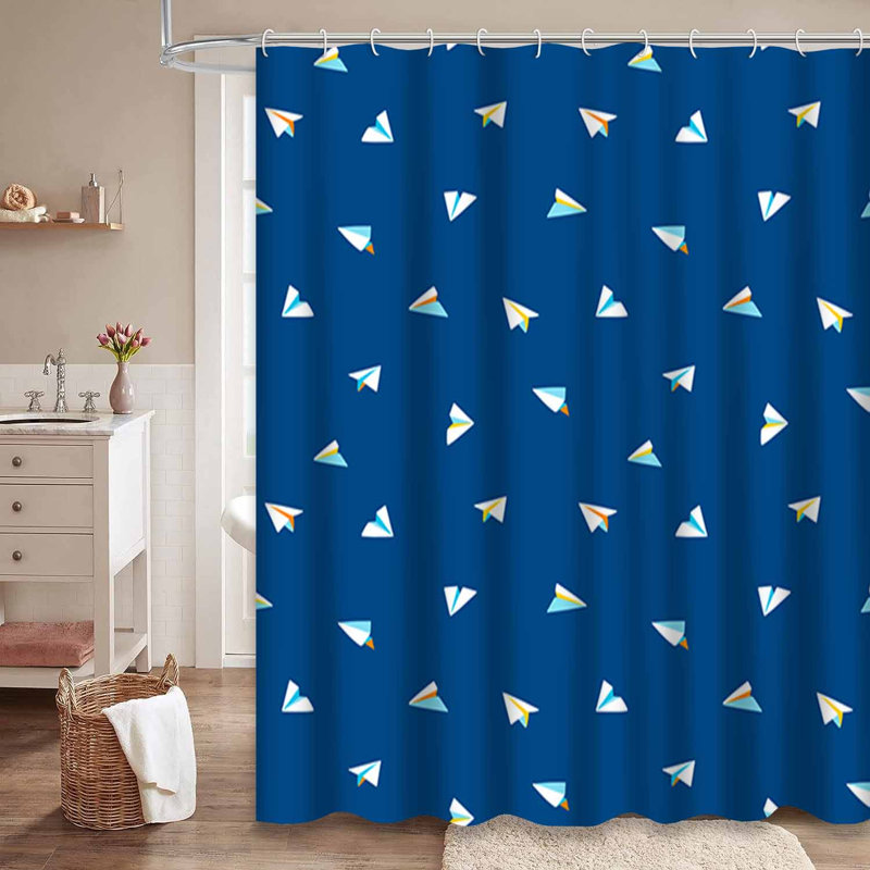 Rideau de douche Origami, L 72 po x l 72 po