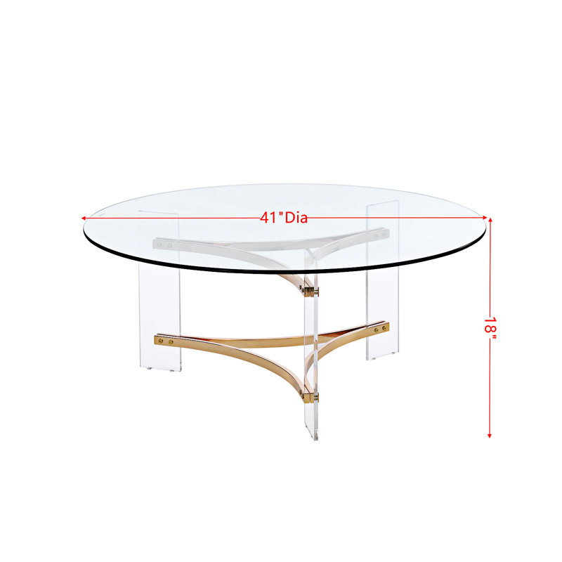 Table basse 3 pieds Marralynn
