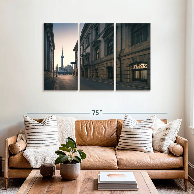 Rue de Changhaï, H 36 po x l 57 po