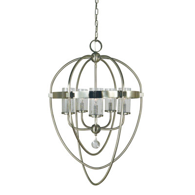 Lustre 5 lumières Kahlina par Everly Quinn