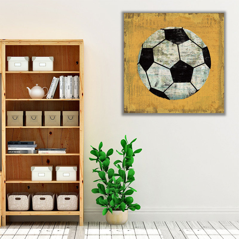 Ball IV - reproduction d'art sur toile, H 12 po x l 12 po