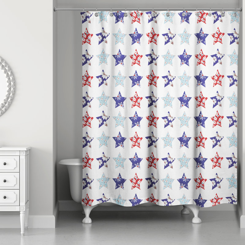Rideau de douche Floral