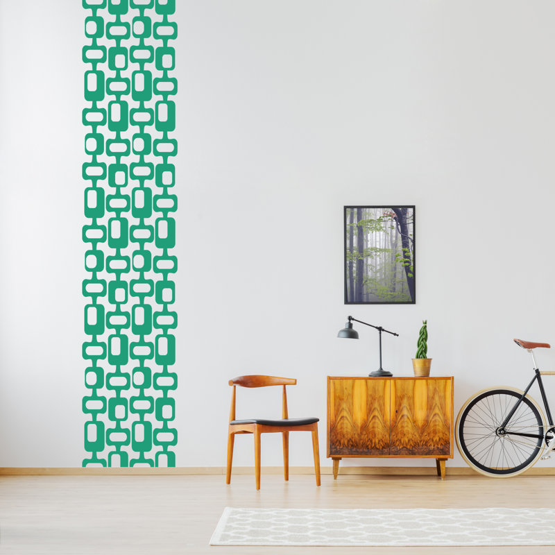 Abstract Wall Decal, Green
